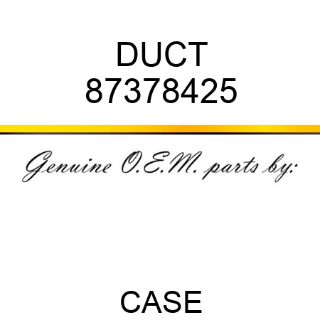 DUCT 87378425