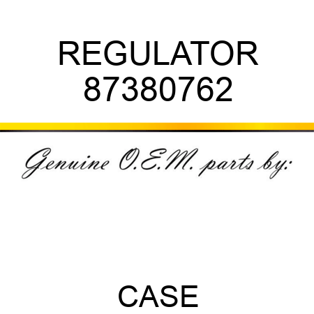 REGULATOR 87380762