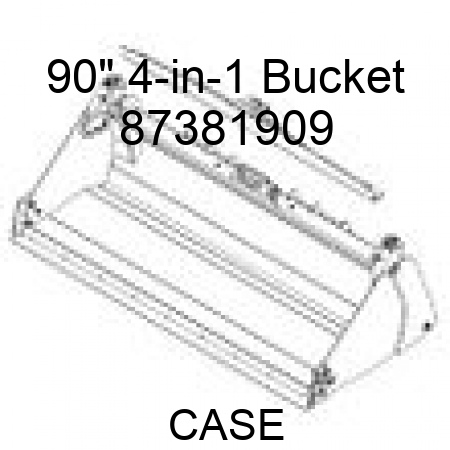 90" 4-in-1 Bucket 87381909