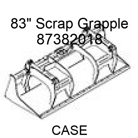 83" Scrap Grapple 87382018