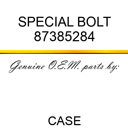 SPECIAL BOLT 87385284