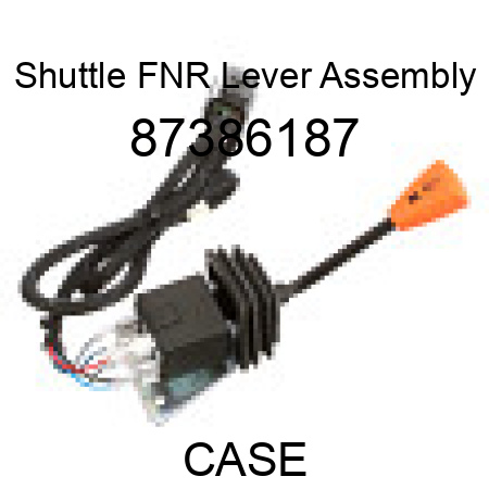 Shuttle FNR Lever Assembly 87386187