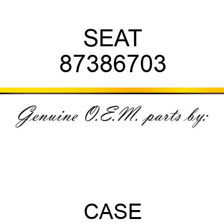 SEAT 87386703