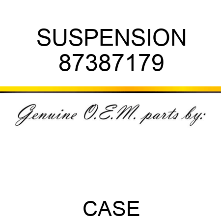 SUSPENSION 87387179