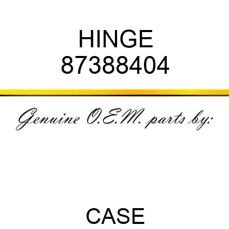 HINGE 87388404