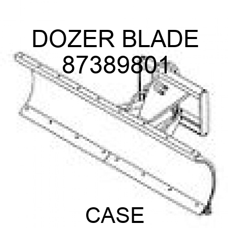 DOZER BLADE 87389801