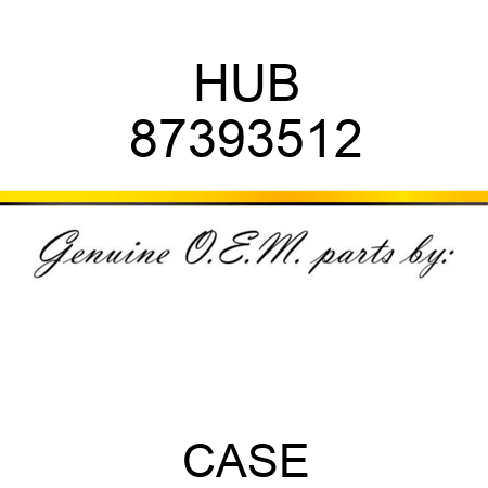HUB 87393512