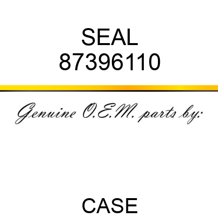 SEAL 87396110