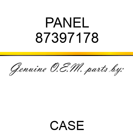 PANEL 87397178