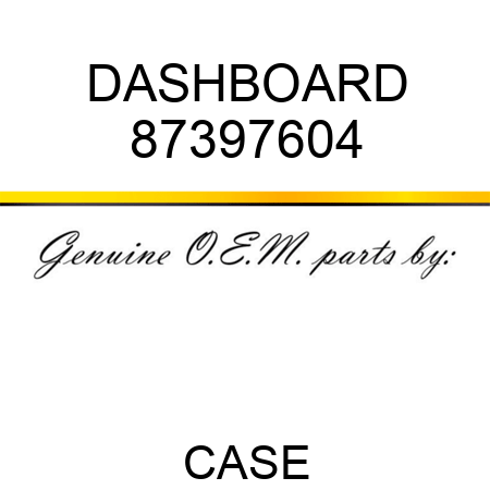DASHBOARD 87397604