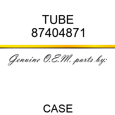 TUBE 87404871
