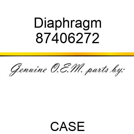 Diaphragm 87406272