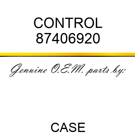 CONTROL 87406920