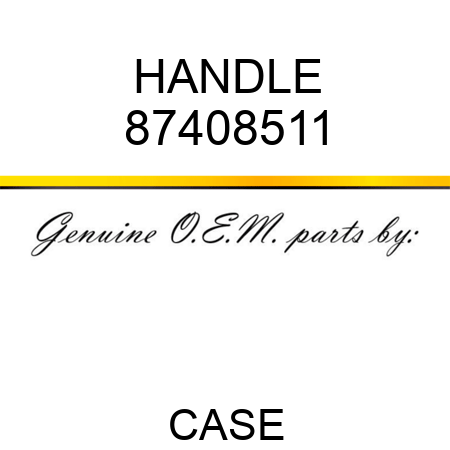 HANDLE 87408511