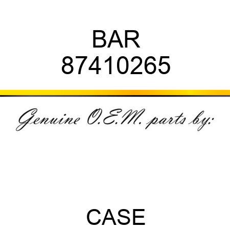 BAR 87410265