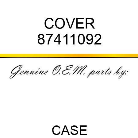 COVER 87411092