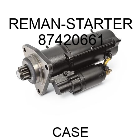 REMAN-STARTER 87420661