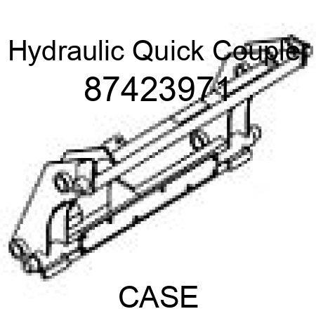 Hydraulic Quick Coupler 87423971