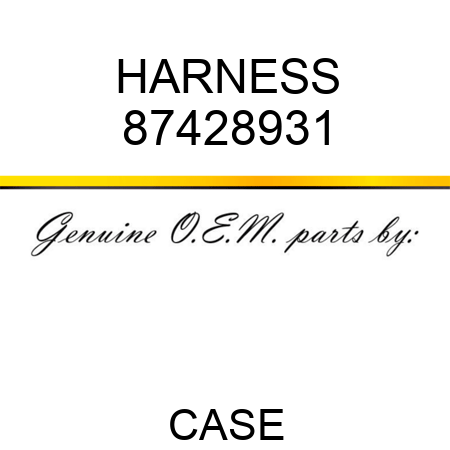 HARNESS 87428931