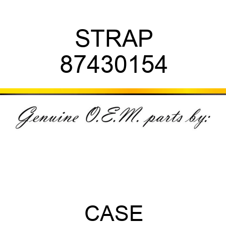 STRAP 87430154