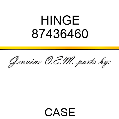 HINGE 87436460