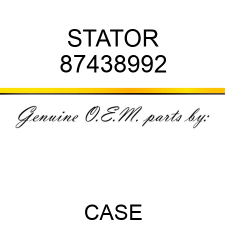 STATOR 87438992