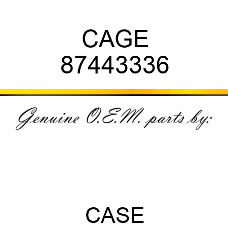 CAGE 87443336