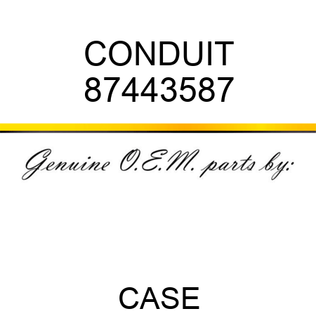 CONDUIT 87443587