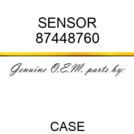 SENSOR 87448760