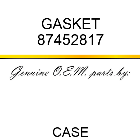 GASKET 87452817
