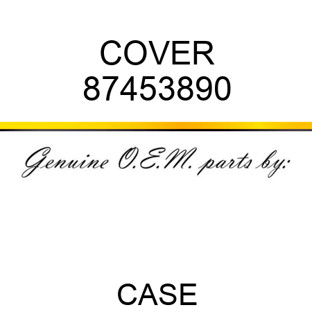 COVER 87453890