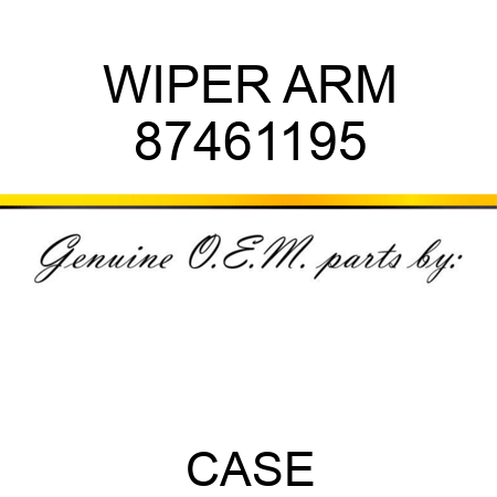 WIPER ARM 87461195