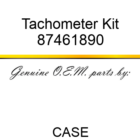 Tachometer Kit 87461890