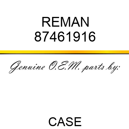 REMAN 87461916