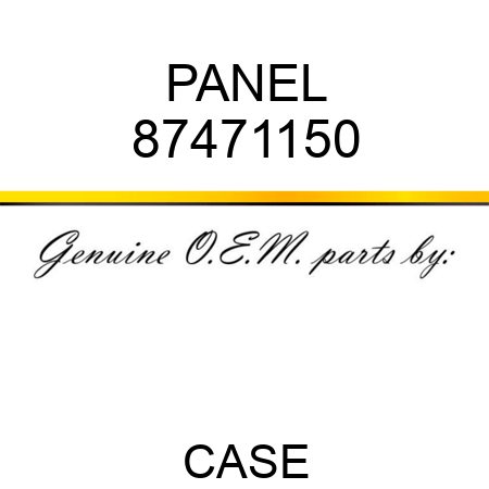 PANEL 87471150
