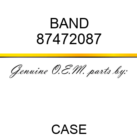 BAND 87472087