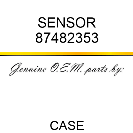 SENSOR 87482353