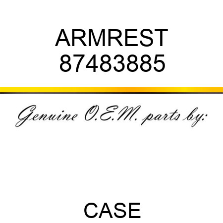 ARMREST 87483885
