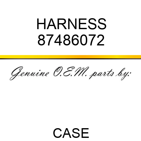 HARNESS 87486072