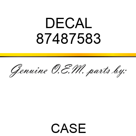 DECAL 87487583