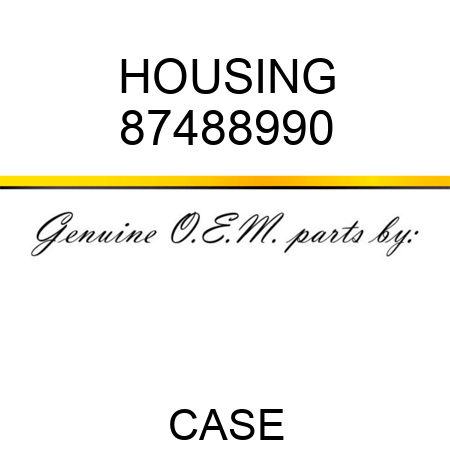 HOUSING 87488990