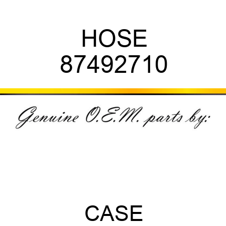 HOSE 87492710