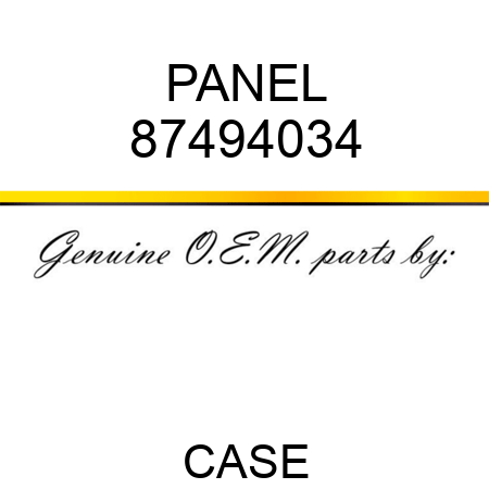 PANEL 87494034