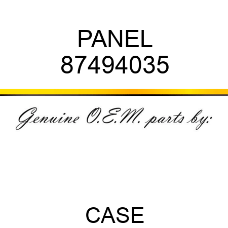 PANEL 87494035