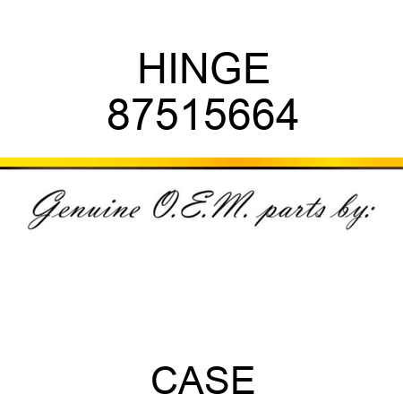 HINGE 87515664