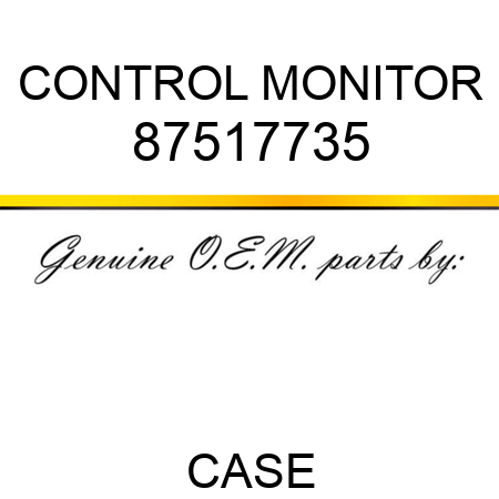 CONTROL MONITOR 87517735
