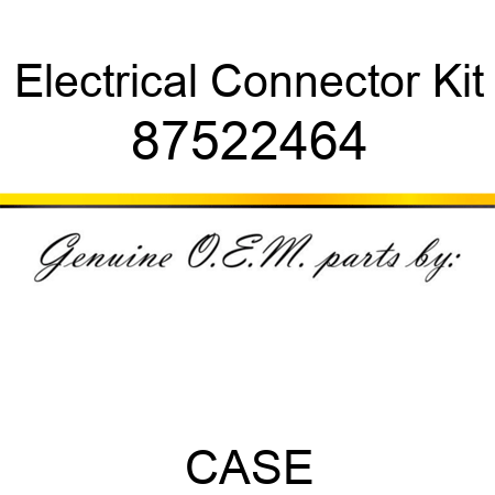 Electrical Connector Kit 87522464