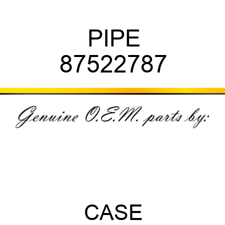 PIPE 87522787