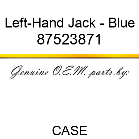 Left-Hand Jack - Blue 87523871