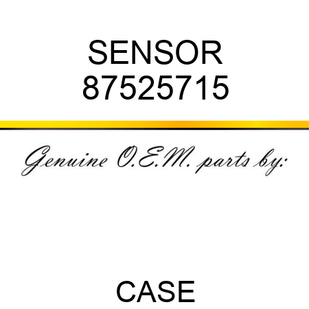 SENSOR 87525715